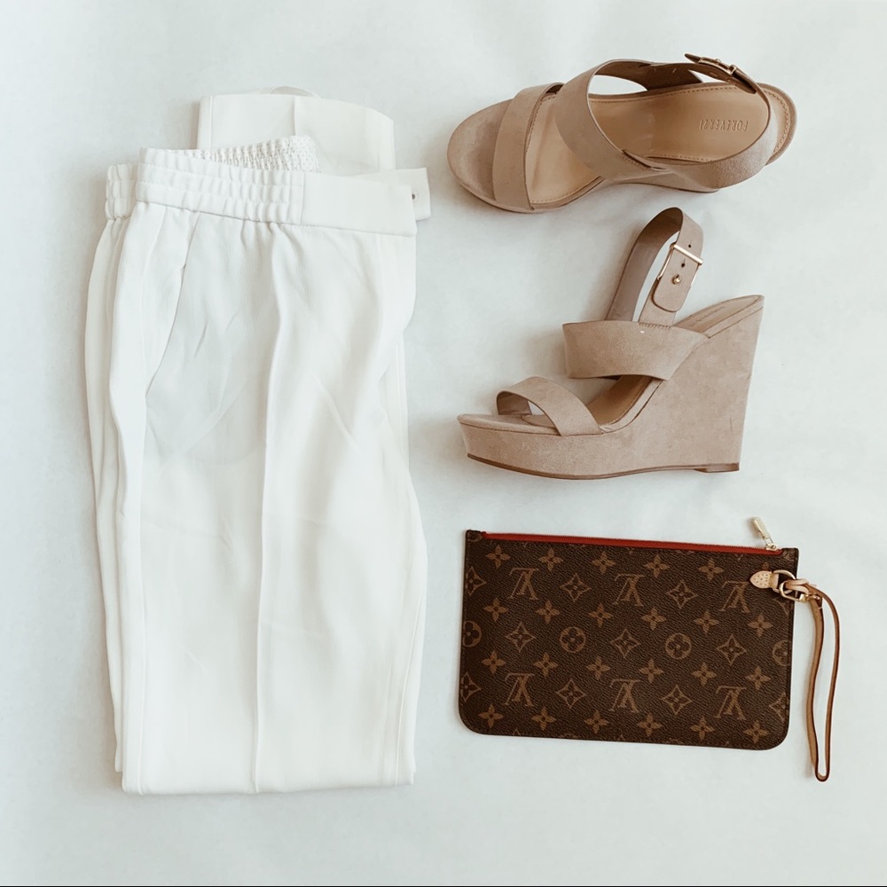 Beige Wedges